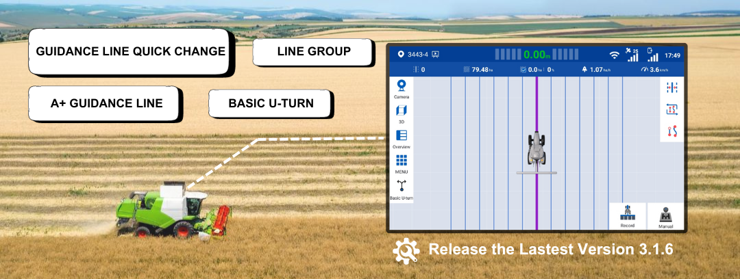 Sveaverken New Precision Farming GPS Software Version (V3.1.6)