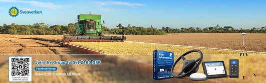 The Sveaverken F100 Auto Steer System direct-to-consumer service is the future of precision agriculture.