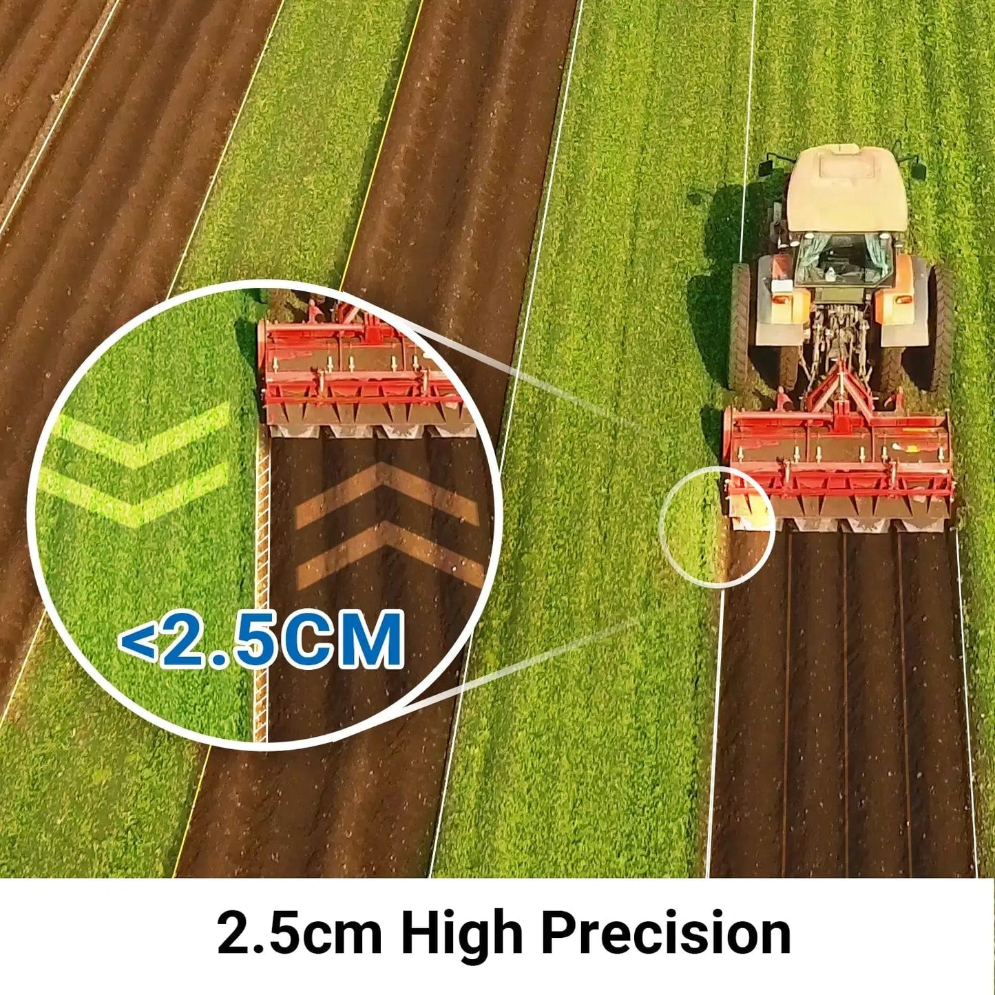 F100 Tractor Auto Steer System with Advanced Mode